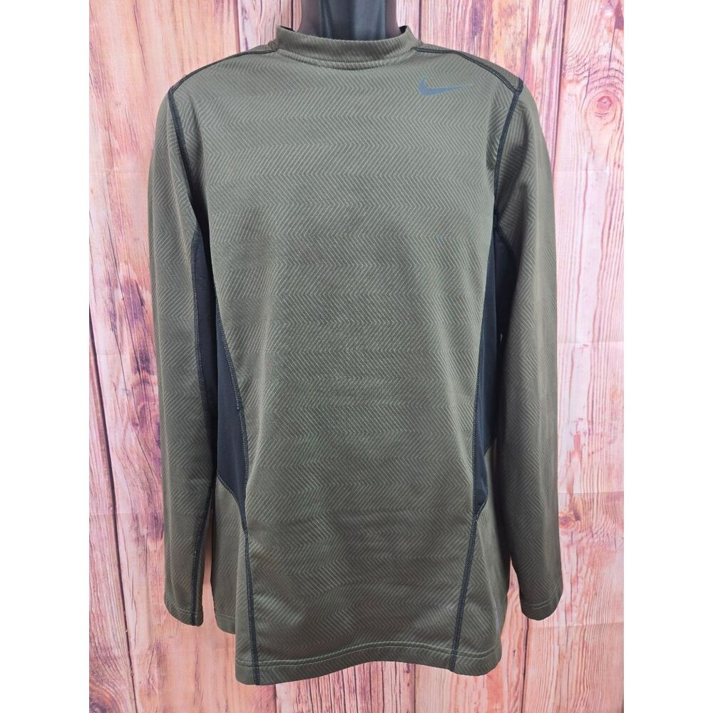Nike Pro Dri-Fit Mens Long-Sleeve Compression Shirt Size Large